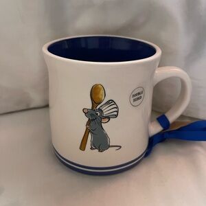 Rae Dunn Pixar Disney Ratatouille Le Petit Chef Double Sided Coffee/Tea Mug New